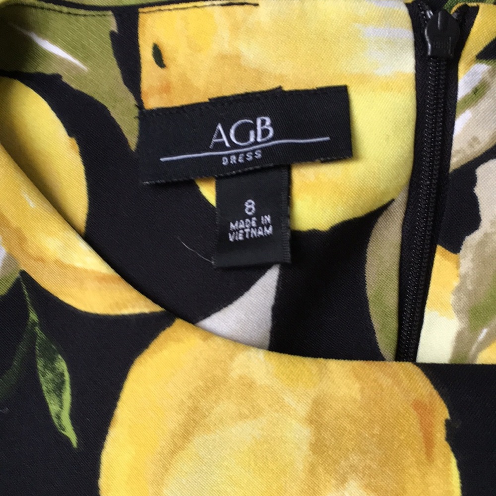 Lemon Print Dress